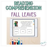 Reading Comprehension BOOM™️ Cards: Fall Leaves   - Practi