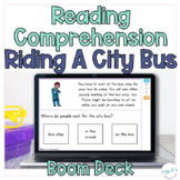 Reading Comprehension BOOM™️ Cards: Riding A City Bus