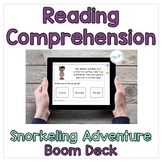 Reading Comprehension BOOM™️ Cards: Snorkeling Adventure