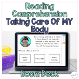 Reading Comprehension BOOM™️ Cards: Taking Care Of My Body