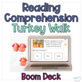 Reading Comprehension BOOM™️ Cards: Turkey Walk      Great