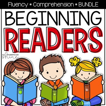 Preview of Reading Comprehension Passages & Activities Beginning Readers Bundle