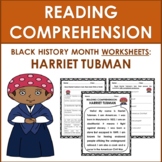 Reading Comprehension: Black History Month (Harriet Tubman