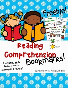 Preview of Reading Comprehension Bookmarks