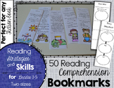 Reading Comprehension Bookmarks: Reading Skills and Strategies