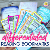 Reading Comprehension Bookmarks: Quick Reading Activities 
