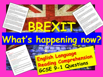 Preview of Reading Comprehension: Brexit