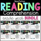 Non Fiction Reading Comprehension Bundle