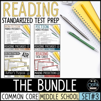 Preview of Reading Comprehension Bundle | Common Core Test Prep | OST Ohio AIR