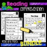 Reading Comprehension Bundle, Passages and Read and Match