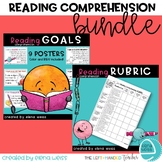 Reading Comprehension Rubric and Reading Posters Bundle