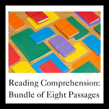 Preview of Reading Comprehension: Bundle of 8 Passages