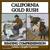 CALIFORNIA GOLD RUSH - Reading Passages & Comprehension Questions