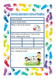 Reading Comprehension Card - Non Fiction Book Review