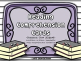 Reading Comprehension Cards and Questions