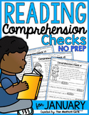 Reading Comprehension Checks for January (NO PREP)