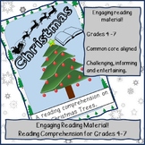Reading Comprehension - Christmas Trees