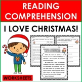 Reading Comprehension: Christmas WORKSHEETS