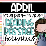 Reading Comprehension Close Read Passages for April