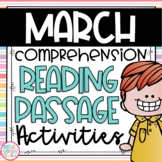 Reading Comprehension Close Read Passages for March