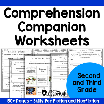 Reading Comprehension Activities by Creative Lesson Cafe | TpT