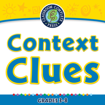 Preview of Reading Comprehension: Context Clues - NOTEBOOK Gr. 3-8