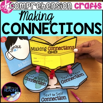 Preview of Reading Comprehension Crafts: Making Connections Activity for Reading Response