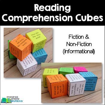 Novel Study Story Cube Worksheet - CfE reading comprehension