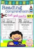 Reading Comprehension Cut and Paste (Set 2)