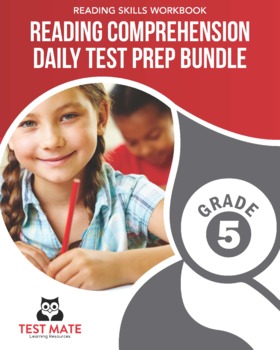Preview of Reading Comprehension Daily Test Prep BUNDLE, Grade 5 (Reading Skills Workbooks)