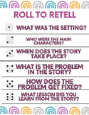 Reading Comprehension Dice Game (ROLL TO RETELL)