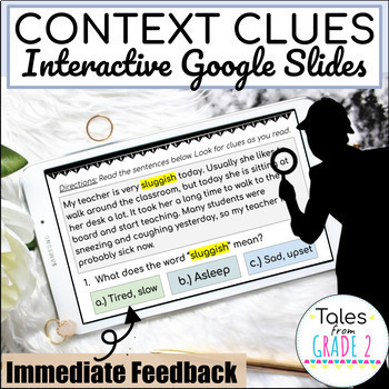 Preview of Digital Reading Comprehension Activities | Interactive Google Slides