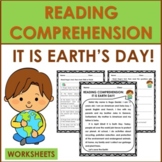 Reading Comprehension: Earth Day WORKSHEETS