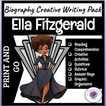 Preview of Ella Fitzgerald ~ Creative Writing | Reading Comprehension | Research