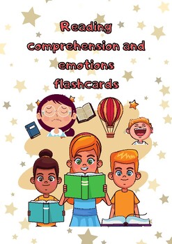 Preview of Reading Comprehension Emotions Flashcards