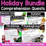 Reading Comprehension Escape Room - Comprehension Quests® 