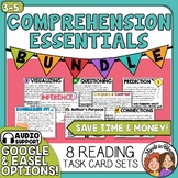 Reading Comprehension Essential Strategies Task Card Bundl