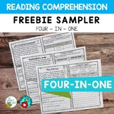 Reading Comprehension: FREEBIE | Upper Elementary Passages