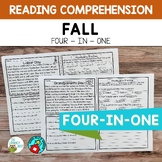 Reading Comprehension Fall Passages for Upper Elementary 