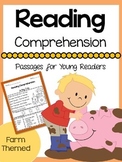Reading Comprehension Passages: Farm Theme- Distance Learning