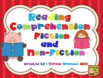 Preview of Reading Comprehension Fiction and Non-Fiction