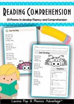 Preview of Reading Comprehension & Fluency - Phonics Poems