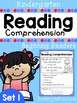 reading comprehension for kinder 1
