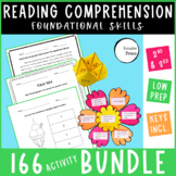 Reading Comprehension Skills Worksheets Graphic Organizers