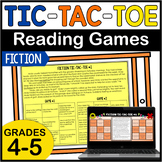 Reading Comprehension Games | Fiction Tic-Tac-Toe *with Di
