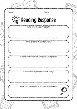 Preview of Reading Comprehension Games and Activities, Guided Reading, Reading Response
