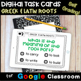 Reading Comprehension Google Forms Greek and Latin Roots f
