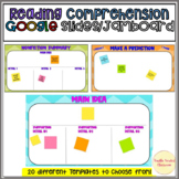 Reading Comprehension Google Slides Jamboard Digital