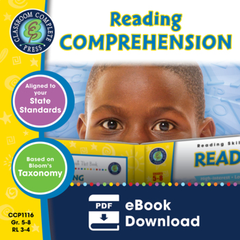 Preview of Reading Comprehension Gr. 5-8 - Distance Learning