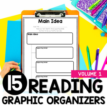 Preview of Reading Comprehension Graphic Organizers